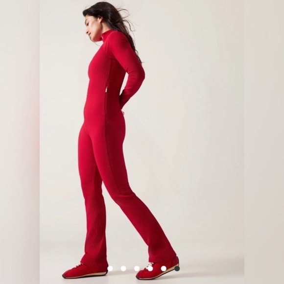 NWT! Athleta Tropical Red Keys Goddess Bodysuit - Multiple Sizes🌀 - Picture 2 of 7